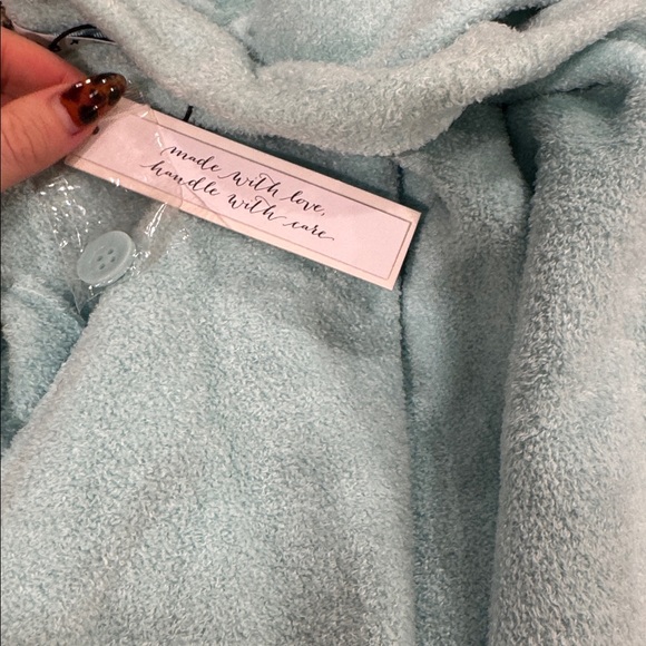 Alice + Olivia Soft Blue Knit Cardigan